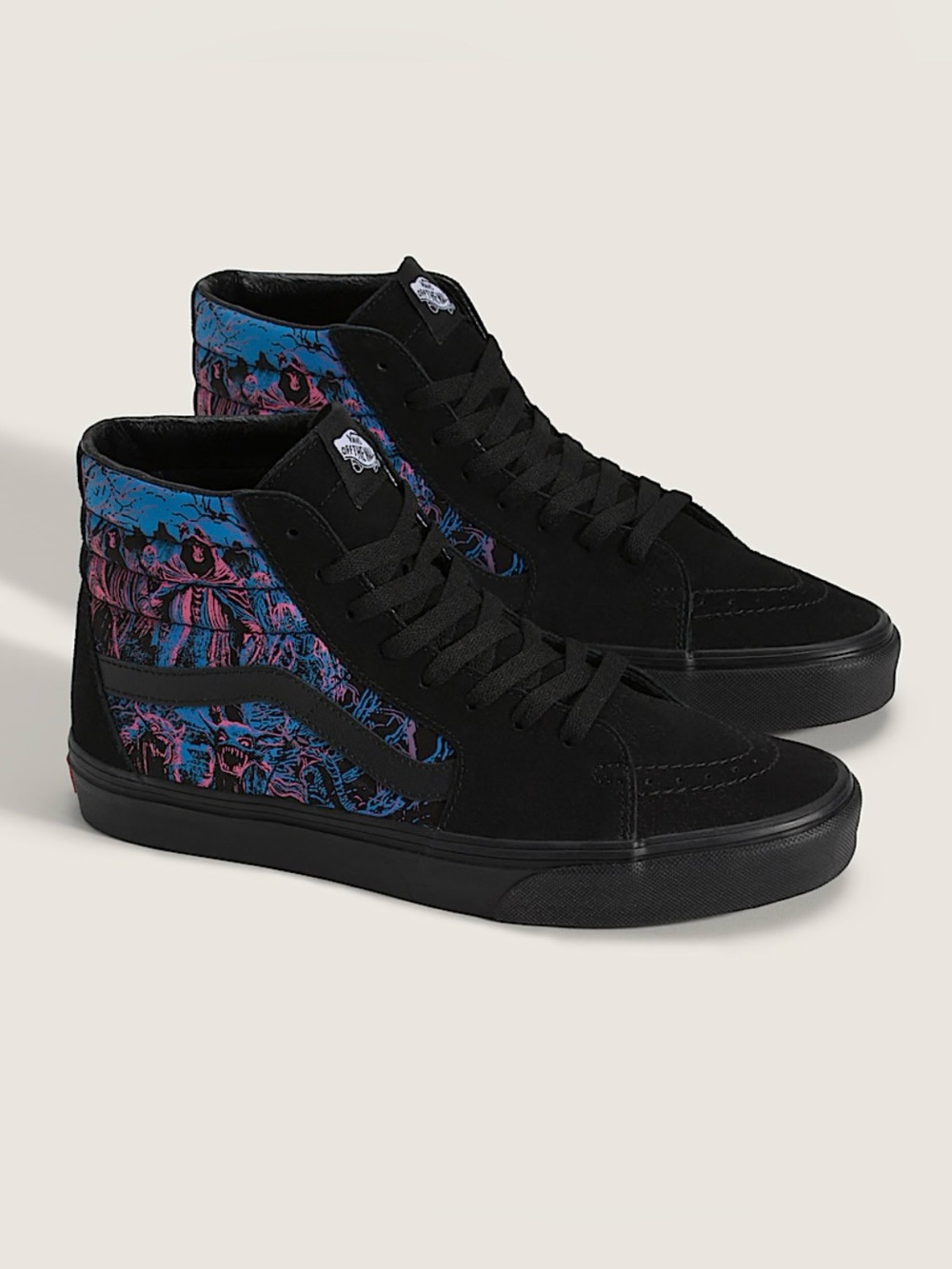 Vans Sk8-Hi Halloween Shoe Glow in the Dark Women 9.0 US